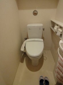 トイレを最新設備に